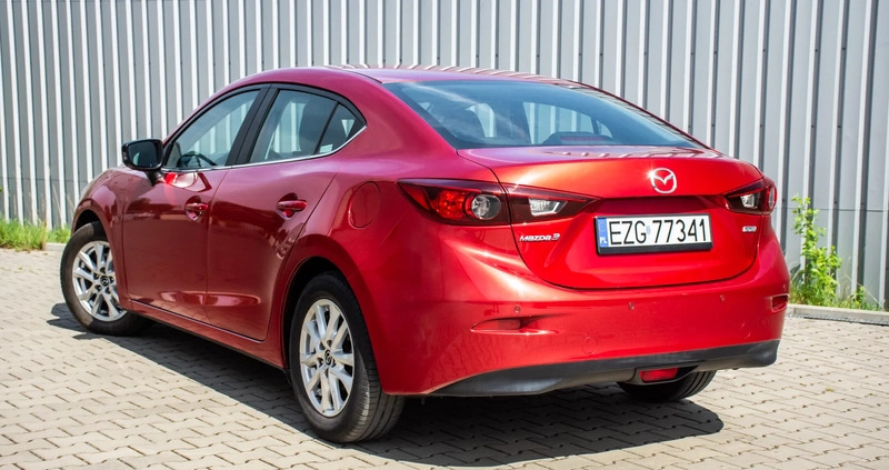 Mazda 3 cena 54900 przebieg: 148100, rok produkcji 2015 z Łódź małe 529